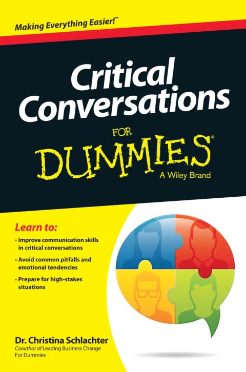 Critical Conversations For Dummies